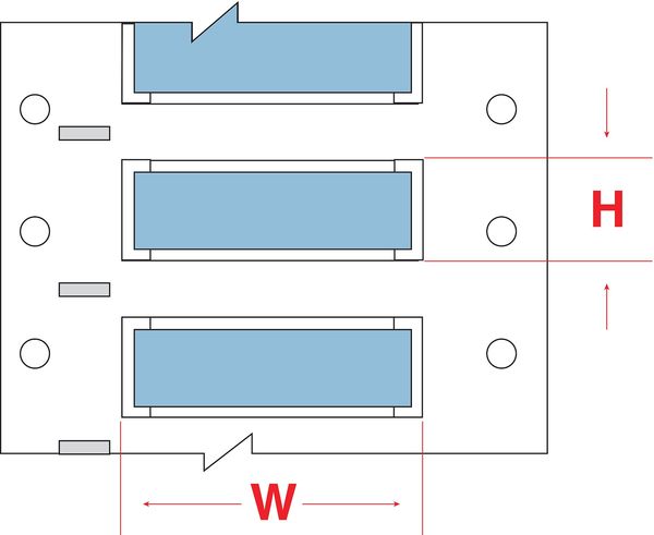 Brady Write On Blue Wire Marker Sleeves, PermaSleeve(R) Polyolefin, PS-375-150-BL PS-375-150-BL