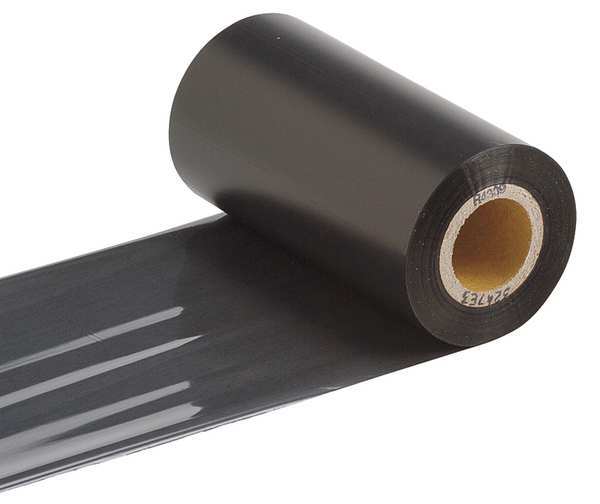 Brady Thermal Transfer Printer Ribbon, 4-21/64" W, 500 ft. L, Black R4309
