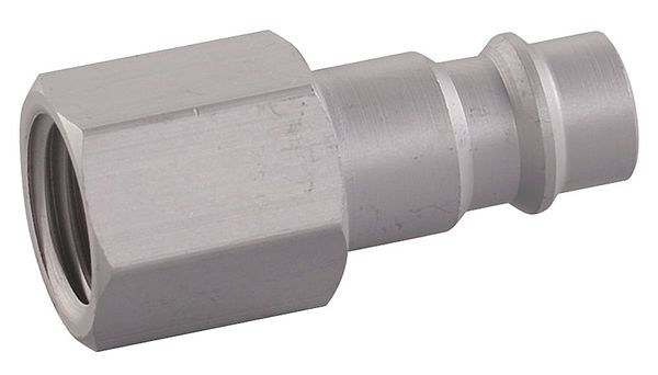 Speedaire Coupler Plug, (F)NPT, 1/4, Aluminum 30E625