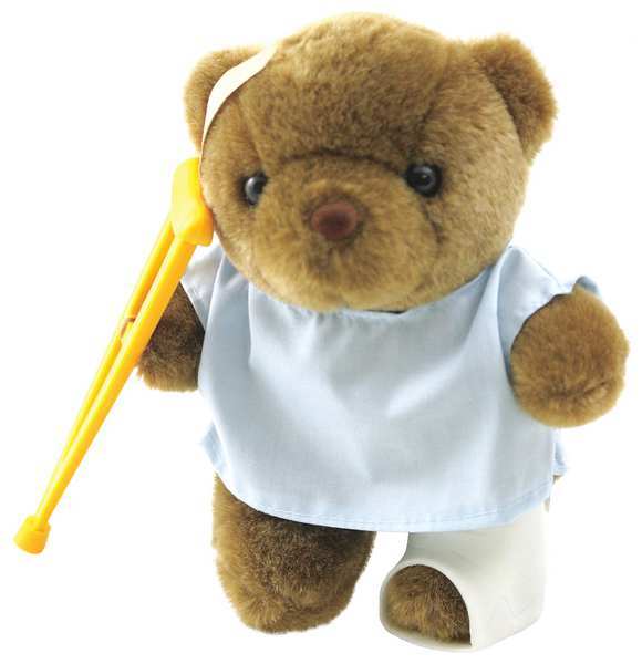 Medsource Patient Stuff Bear, Brown MS-14000
