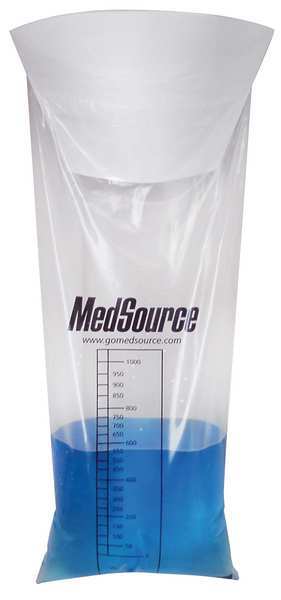 Medsource Vomit Bag, Clear, Plastic, PK240 MS-17360