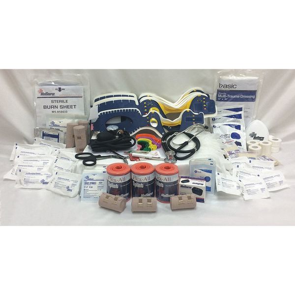 Medsource Disaster Preparedness Kit, Serve 1 to 6 MS-75153