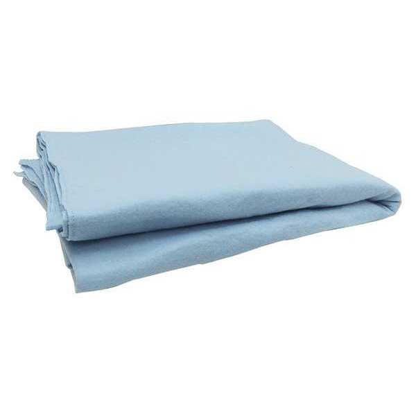 Medsource Blanket, Blue, Synthetic Fiber, 72in L, PK12 MS-40530