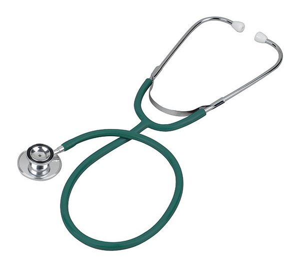 Medsource Stethoscope, Green MS-STG