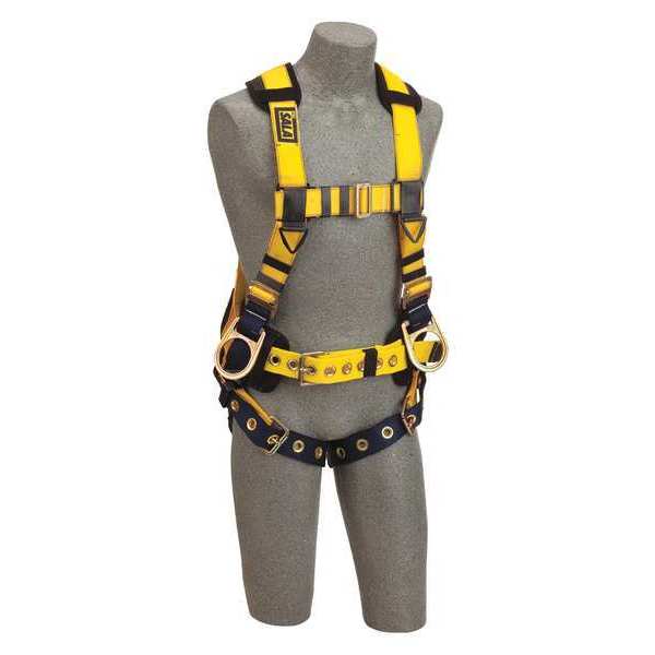 3M Dbi-Sala Full Body Harness, S, Polyester 1106403