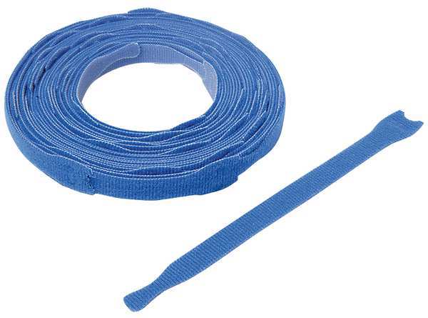Velcro Brand 3/4 W x 8 L Hook-and-Loop RED Reclosable Fastener