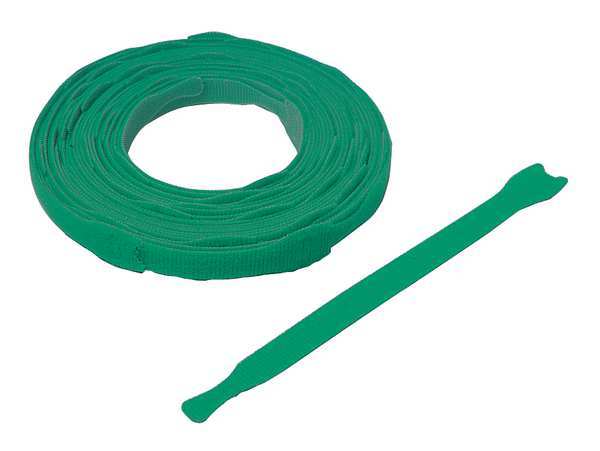 Velcro Brand 3/4 W x 8 L Hook-and-Loop Green Reclosable Fastener