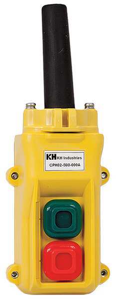 Kh Industries Pendant Station, 2, Push Button, NO, NC CPH02-A00-000A