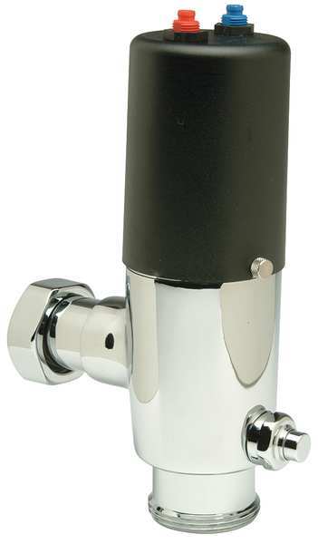 Zurn 1.28 gpf, Toilet Automatic Flush Valve, Chrome, 1 in IPS ZP6800-HET-NES-LL