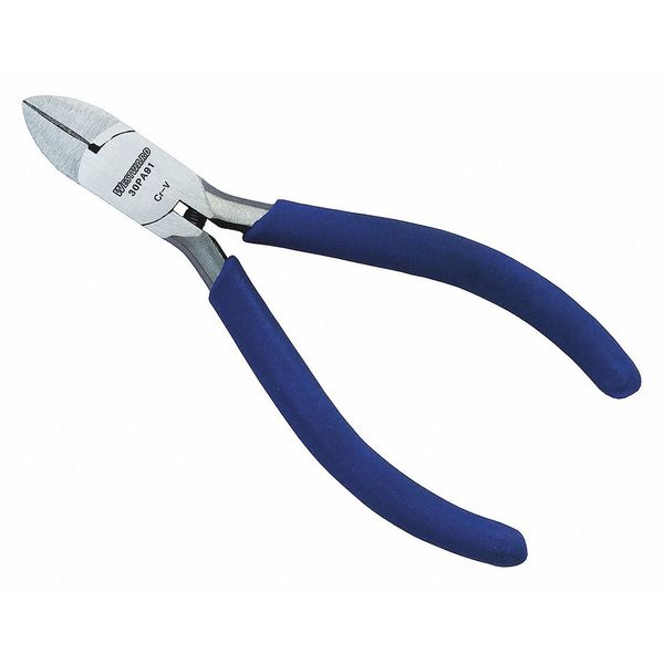 Westward 4 1/4 in Diagonal Cutting Plier Semiflush Cut Narrow Nose Uninsulated 30PA91