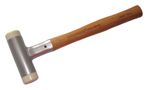 Westward Soft Face Hammer, 14 oz., 12-3/4" L 30PA76