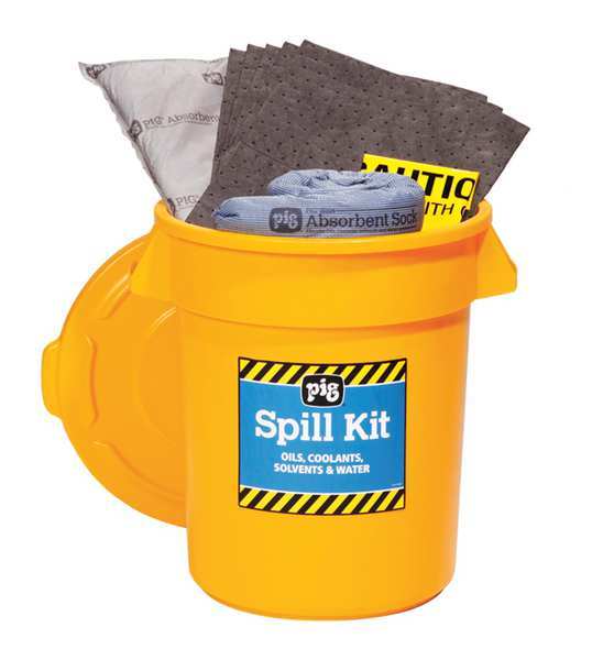 Pig PIG Spill Kit, Universal, Yellow KIT2300