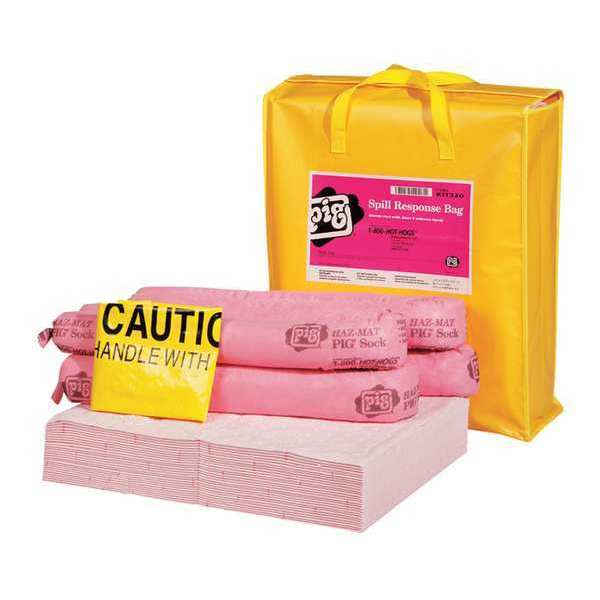 Pig Spill Kit, Chem/Hazmat, Yellow KIT320