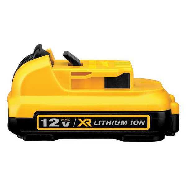 Dewalt 12.0V Li-Ion Battery, 2.0Ah Capacity DCB127