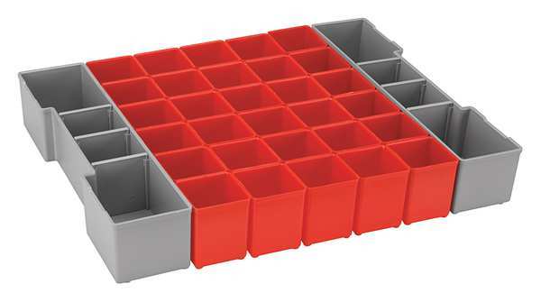 Bosch Tool Organizer, 12-3/4"L x 16-1/4"W x 2-1/2"H ORG1A-RED