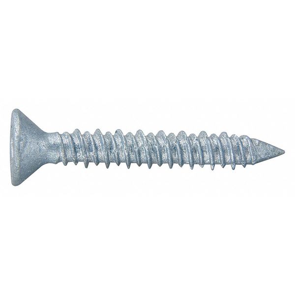 Dewalt Concrete/Masonry Screw, Stainless Steel 100 PK 04124-PWR