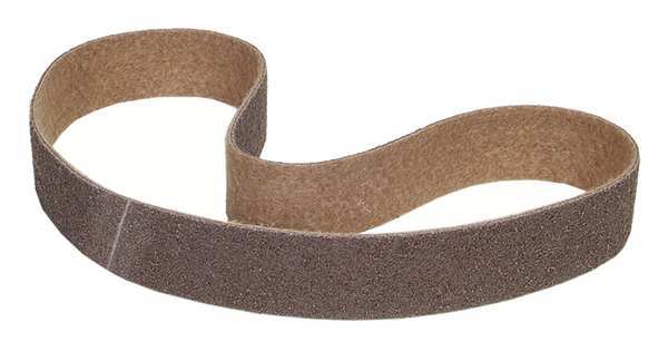 Merit Sanding Belt, 1 in W, 42 in L, Non-Woven, Aluminum Oxide, 80 Grit, Medium, Merit Surface Prep 08834194012