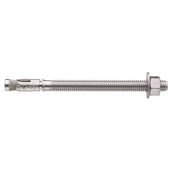 Dewalt Power-Stud+ SD6 Wedge Anchor, 3/8" Dia., 7" L, Stainless Steel Stainless Steel, 50 PK 7617SD6-PWR
