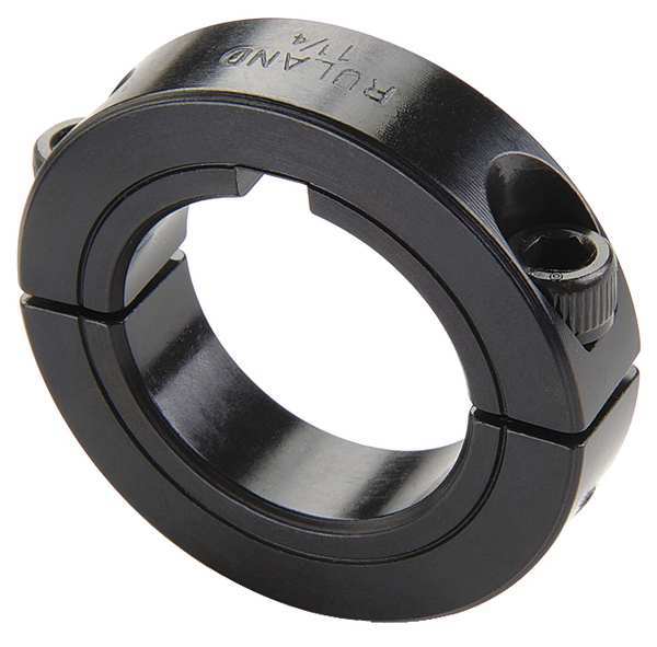 Ruland Shaft Collar, Clamp, 2Pc, 1-1/2 In, Steel SPK-24-F