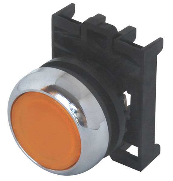 Eaton Illum Push Button Operator, 22mm, Amber M22M-DL-A