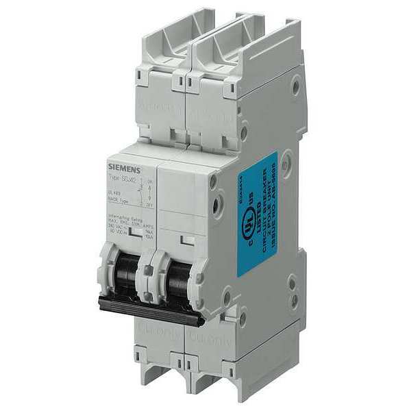 Siemens Miniature Circuit Breaker, 5SJ4 Series 63A, 2 Pole, 240V AC, C Curve 5SJ42637HG41