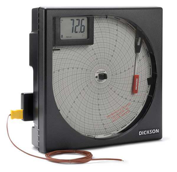 Dickson Temperature Chart Recorder, NIST KT8P3NIST