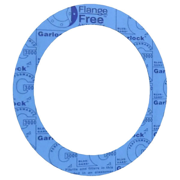 Garlock Ring Flange Gasket, Blue, 5 in Pipe Size 3000RG-0300-125-0500