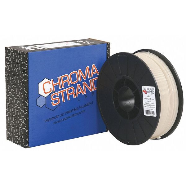 Lulzbot Chroma Strand ABS Filament, Natural, 2.85mm, 1kg reel RM-AB0122
