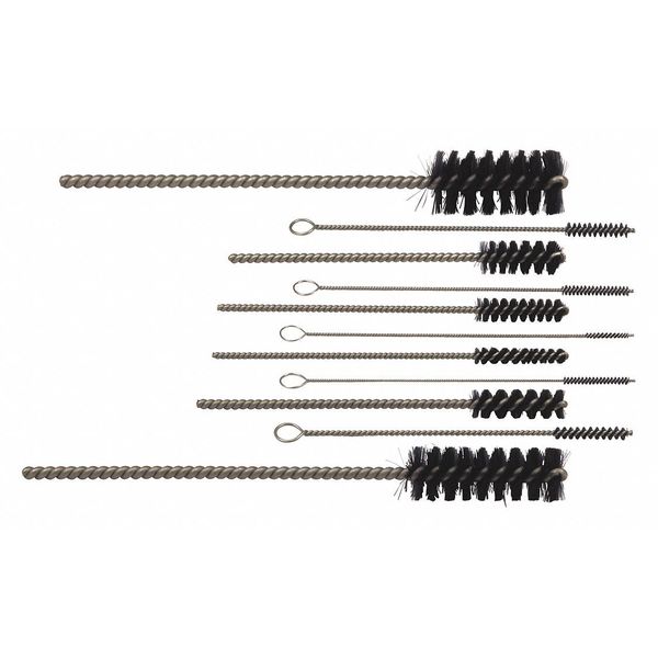 Tanis Brush Mini Brush Set, SS, Thread Diameter, PK11 08040