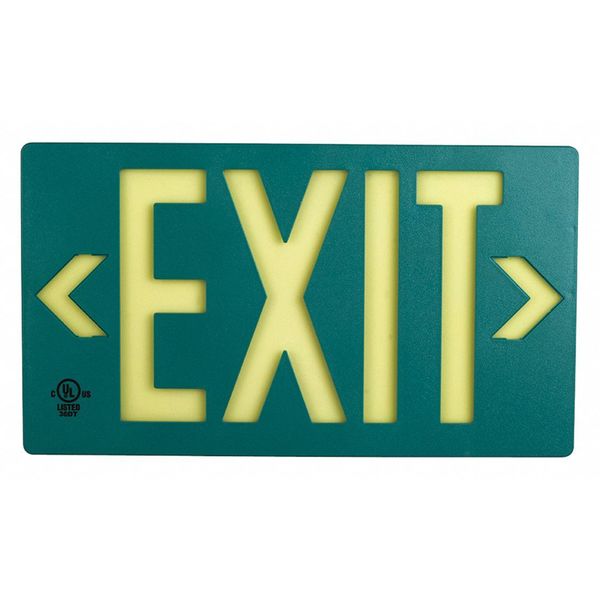Jessup Glo Brite Exit, PF100, Green Frame Dble 7042-100-B