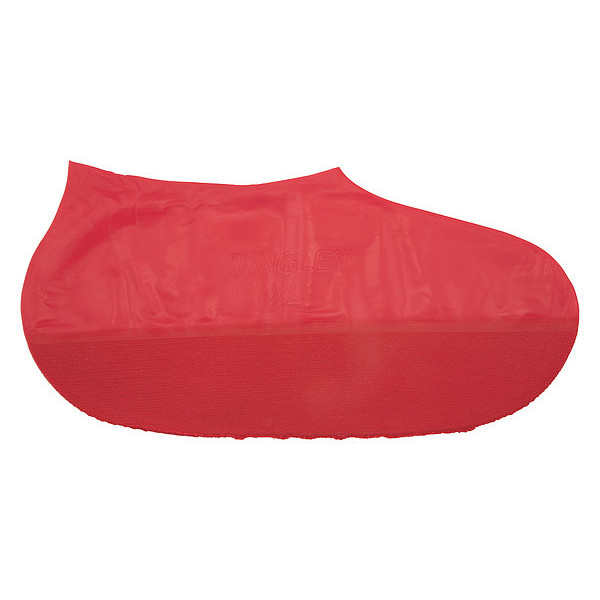 Tingley Boot Savers Disposable Shoe Cover, Red, XL, PR, PK100 6332