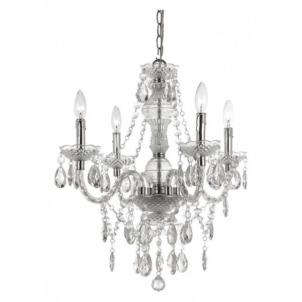 Afelem Naples Four Light Mini Chandelier 8350-4H