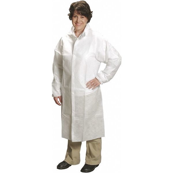 Alphaguard Critical Cover Alphaguard Frock, Disposable, Snap Close, M, PK30 FK-32122-2