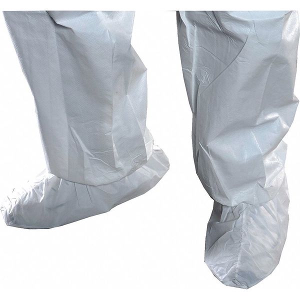Safestep Critical Cover® SafeStep® Shoe Cover, Anti-Skid Sole, XL, White, PK200 SH-E1713-BH