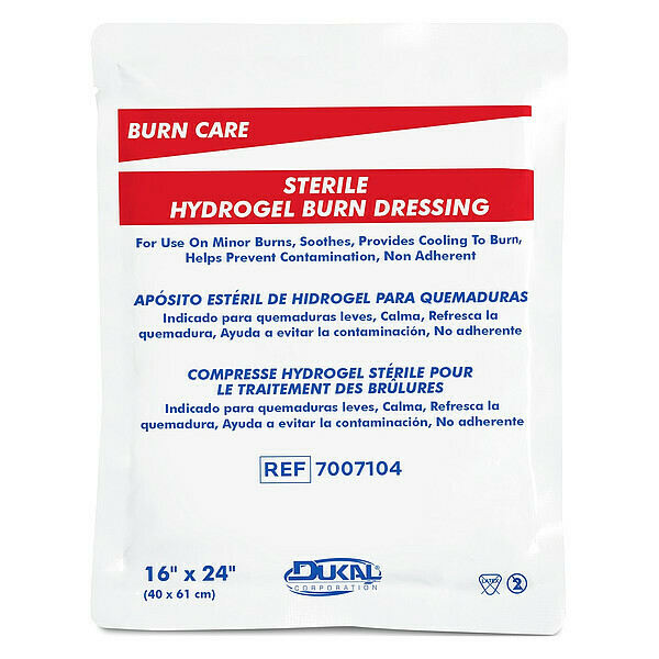 Burnaid Burn Dressing, Sterile, White 3068