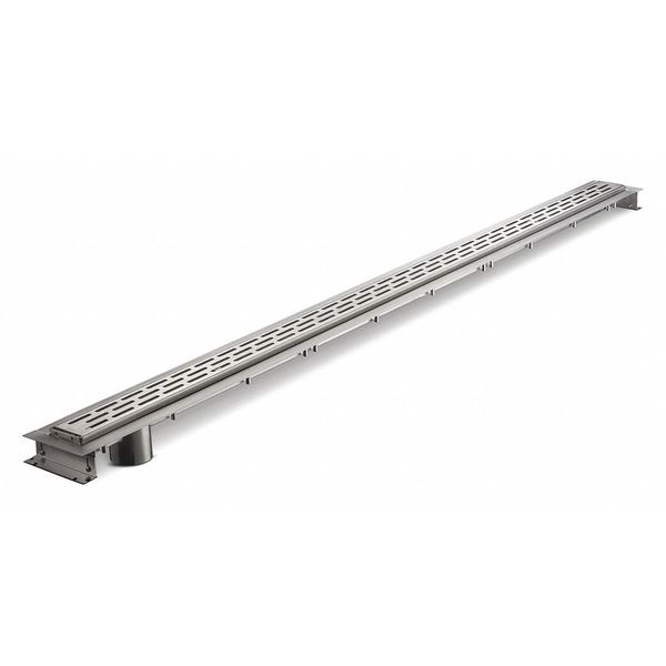 Zurn 2" Pipe Dia. Stainless Steel Shower Drain ZS880-60-EO