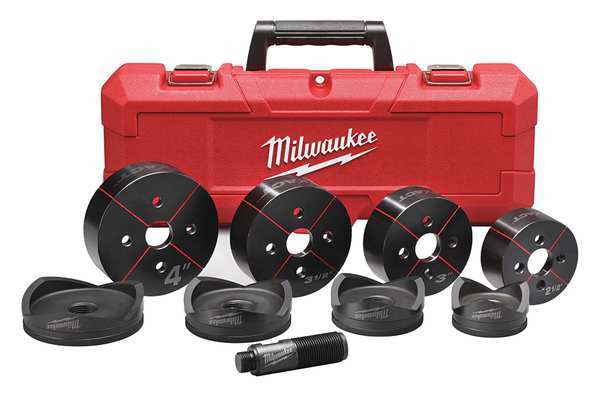 Milwaukee Tool Milwaukee EXACT 2-1/2" to 4" Knockout Set 49-16-2695