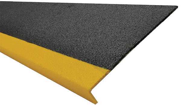 Sure-Foot FRP Cover MED Grit, 9"x60", Yellow/Black 9N12009X006017M