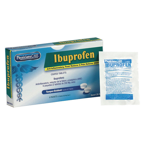 Physicianscare Ibuprofen, Tablet, 6 x 2,200mg 20-512