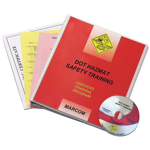 Marcom Training DVD, DOT HAZMAT Safety Training V0001749EO