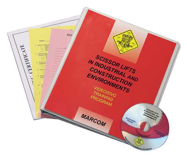 Marcom Training DVD, Scissor Lifts, Spanish V0001729SO