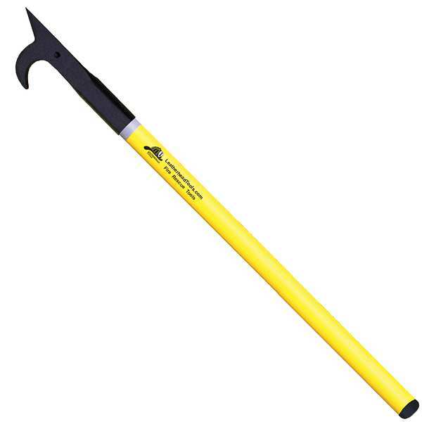 Leatherhead Tools American Hook, 12 ft. Pro-Lite Pole, HiViz Yellow PLY-12AH-B