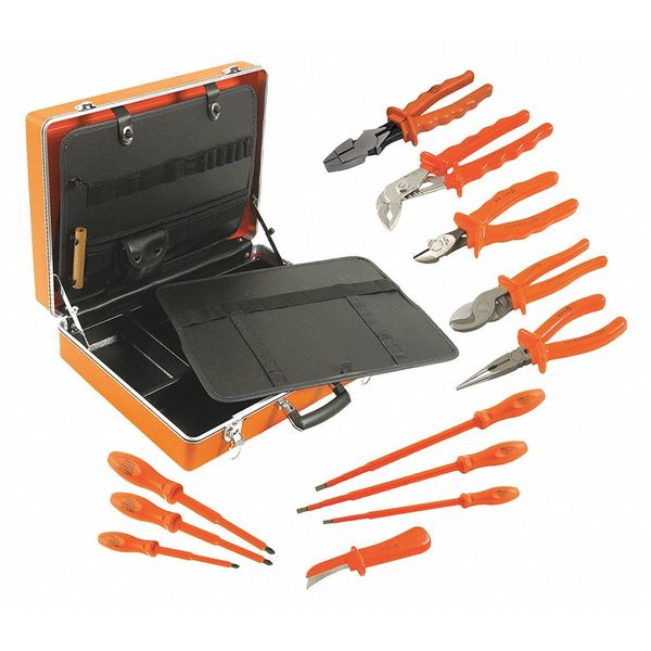 Itl 1000V General Utility Insulated Tool Set, 12-Piece 00008