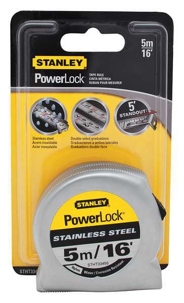 Stanley 16 ft Tape Measure, 3/4 in Blade STHT33456
