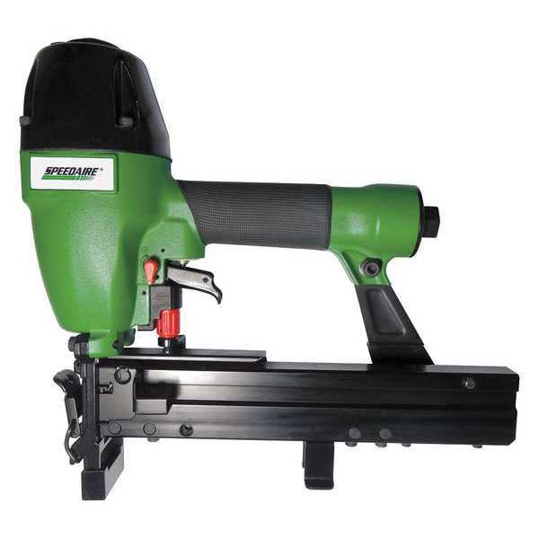 Speedaire Air Roofing Stapler, Green, 1/4in. NPT 31CC54