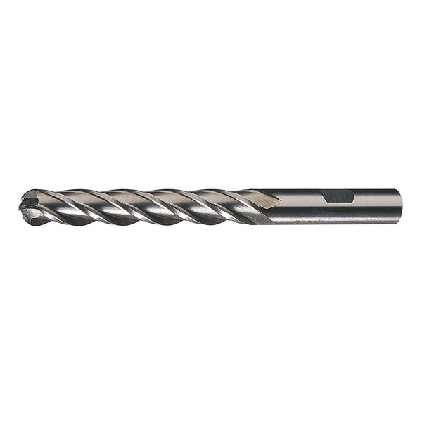 Cleveland 4-Flute HSS Ball Nose Single End MIll Cleveland HG-4B Bright 1/2x1/2x2x4 C41358