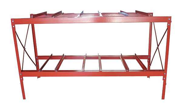 Dayton Drum Rack, (6) 55 gal., Steel 31CA30