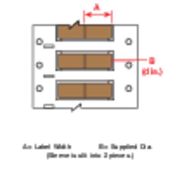 Brady 1" x 41/64" Brown Wire Marking Sleeves, PS-375-2-BR-2 PS-375-2-BR-2