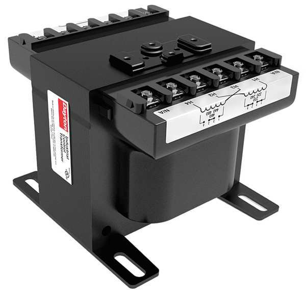 Dayton Control Transformer, 3 kVA, 115 °C, 120V AC, 240/480V AC 31EG95