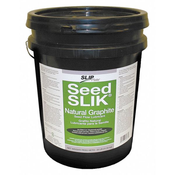Seed Slik Lubricant, 25 lb., Pail, Black SLIKGRAPH-25#